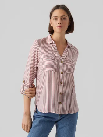 Vmbumpy L/s Shirt New Wvn Ga N