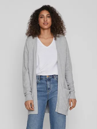 Viril Open L/s Knit Cardigan -