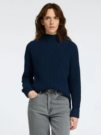 Slfselma Ls Knit Pullover Noos