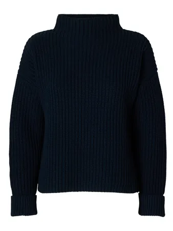 Slfselma Ls Knit Pullover Noos