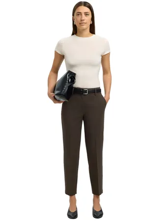 Slfrita-ria Mw Crop Pant Mel N