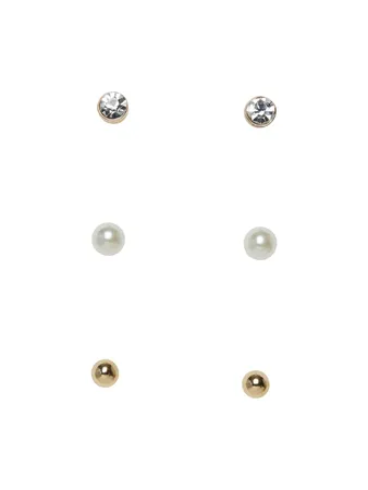 Pcjessi 3-pack Earstud D2d Flow