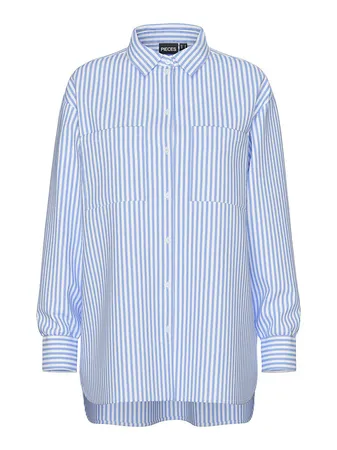 Pcmelia Ls Loose Shirt Noos