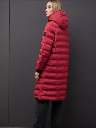 Ltd Qr Long Padded Jkt W. Glued Quilting