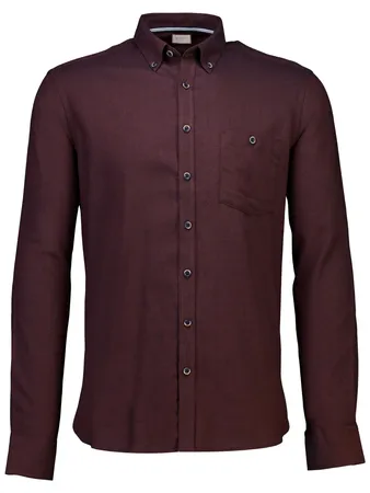 M?lange Brushed Shirt Solid