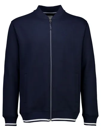 Cardigan W. Baseball Collar