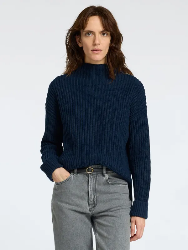 Slfselma Ls Knit Pullover Noos