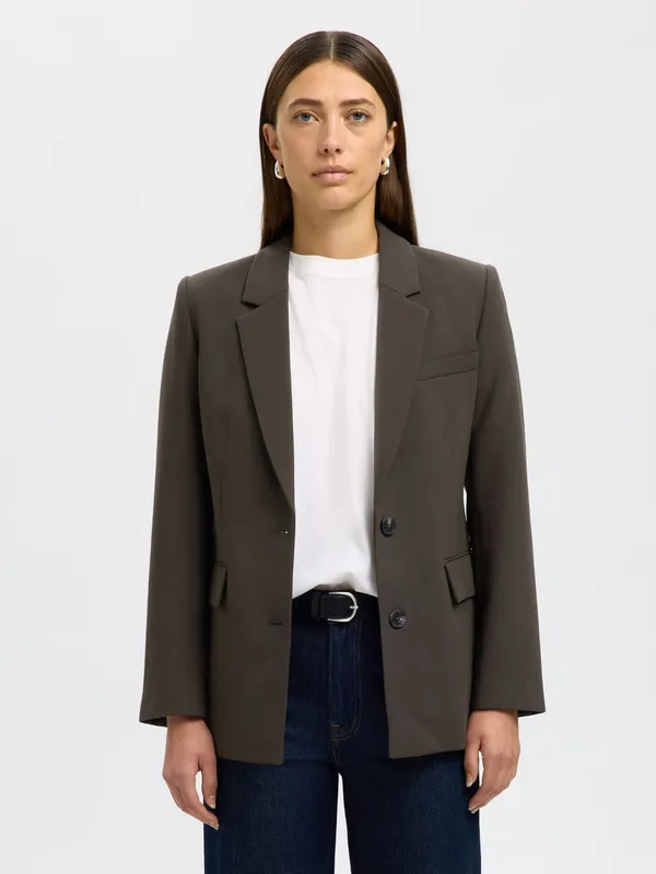 Slfrita Ls Classic Blazer Mel