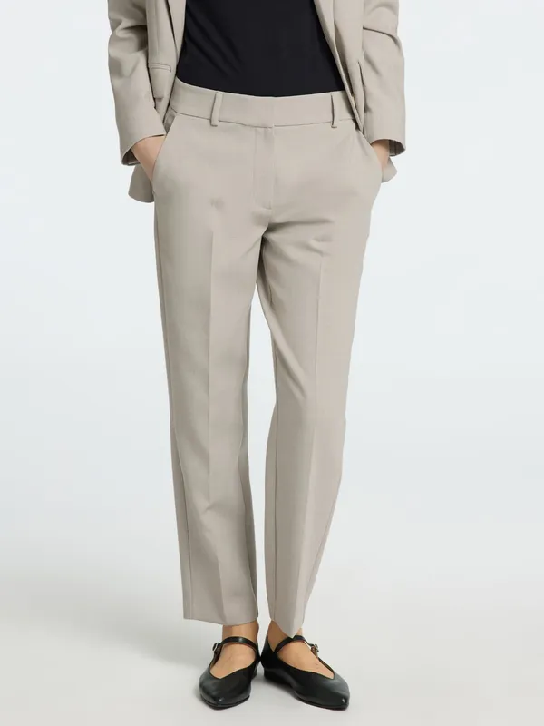Slfrita-ria Mw Crop Pant Mel N