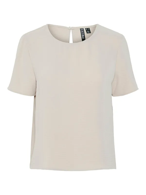Pcanna Ss O-neck Top Noos Bc