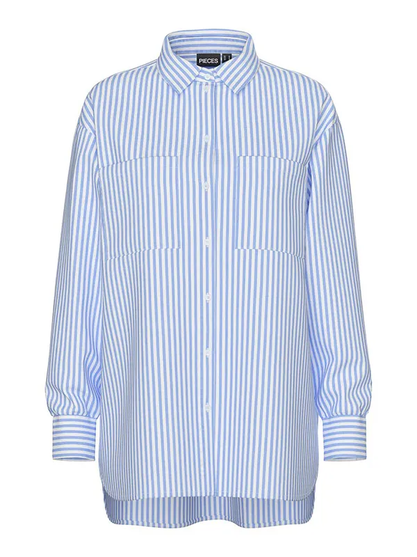 Pcmelia Ls Loose Shirt Noos