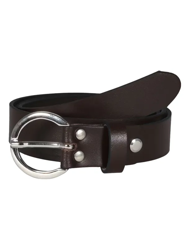 Bälte Dam 25 Mm Mörkbrun