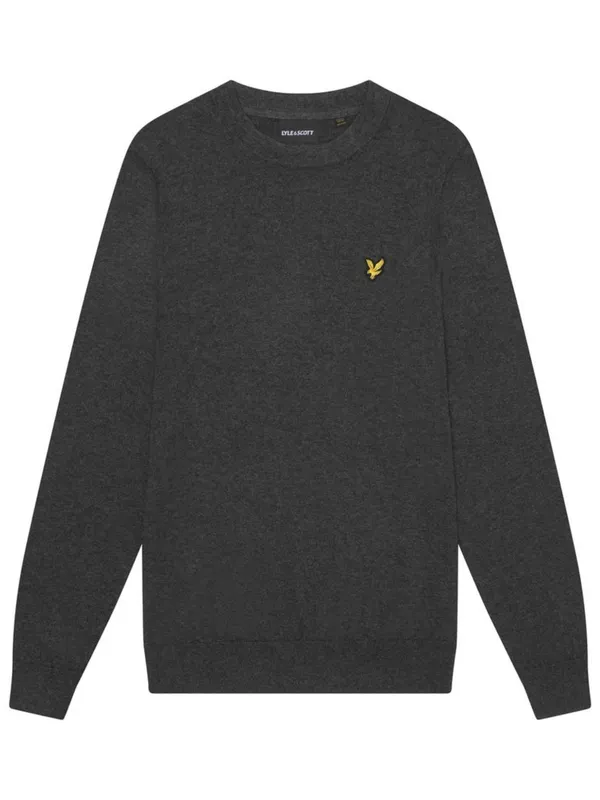 Cotton Merino Crew Neck Jumper