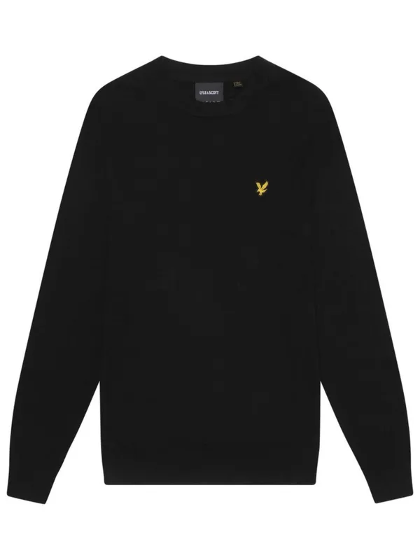 Cotton Merino Crew Neck Jumper